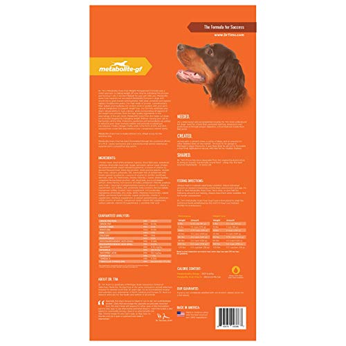 Dr. Tim's Grain Free Weight Management Metabolite Premium Dog Food, 24 lb. Bag