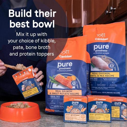 Canidae Pure Limited Ingredient Premium Adult Dry Dog Food, Real Salmon & Sweet Potato Recipe, 22 lbs, Grain Free