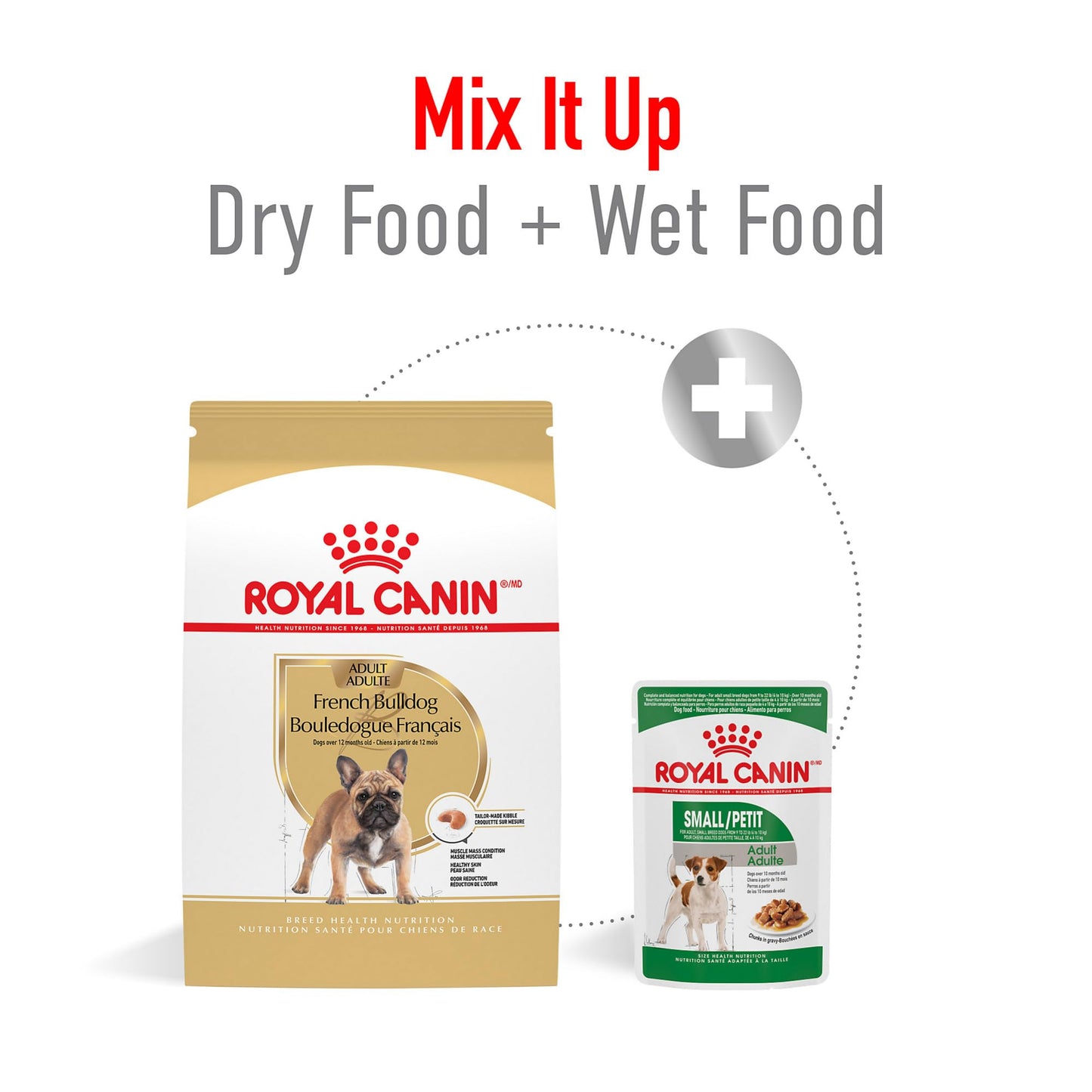 Royal Canin Breed Health Nutrition French Bulldog Adult: Dry Dog Food, 17 lb bag