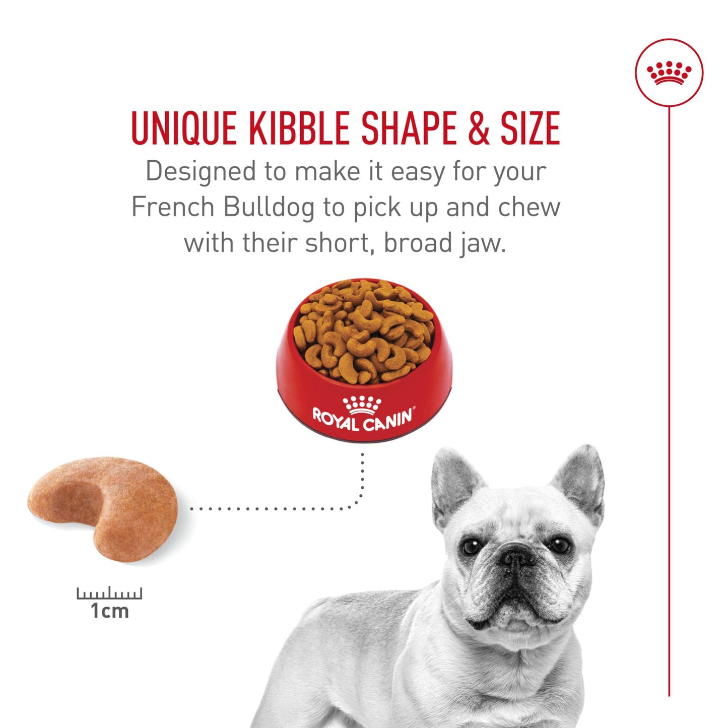 Royal Canin Breed Health Nutrition French Bulldog Adult: Dry Dog Food, 17 lb bag