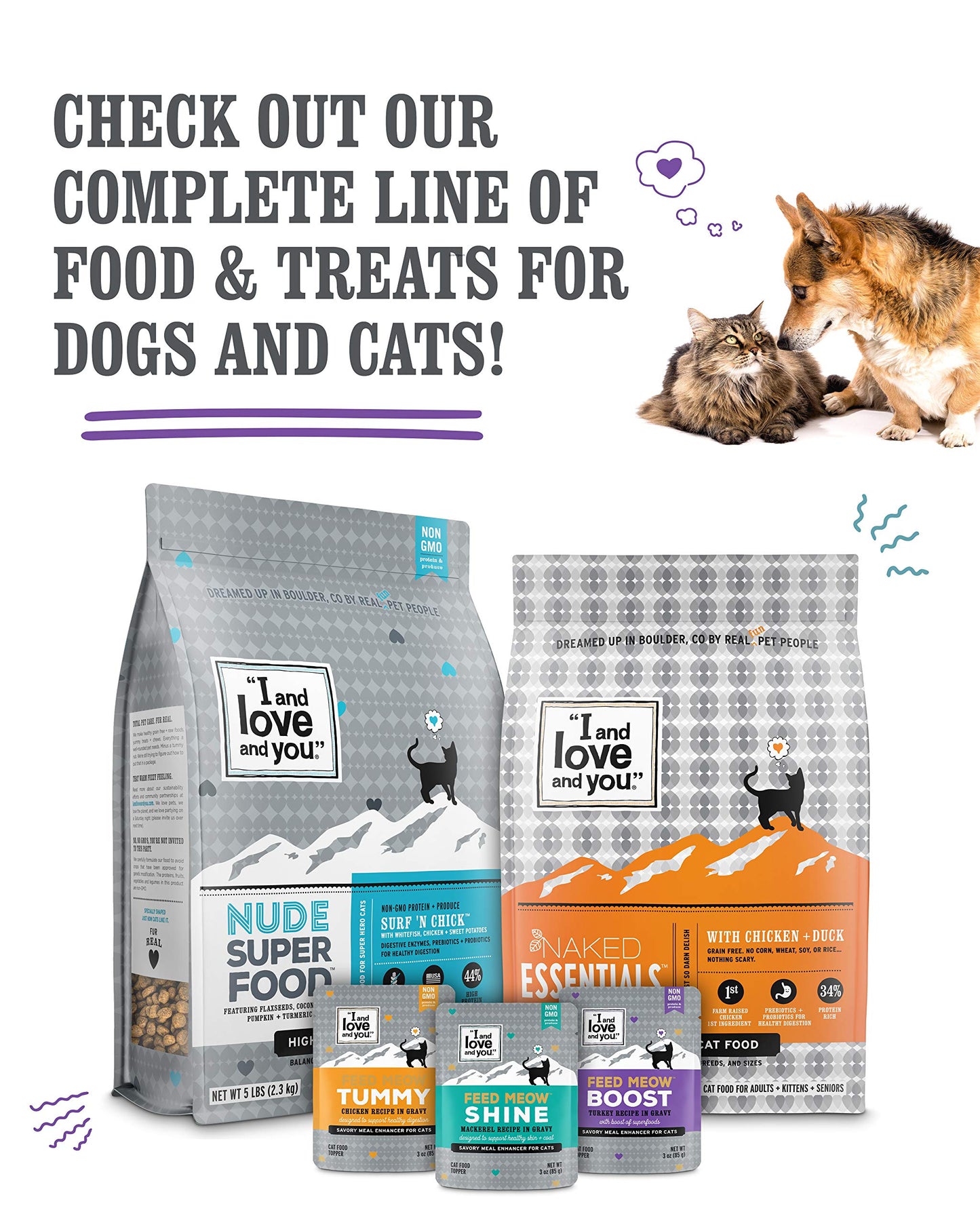 I and love and you Wet Cat Food - Ninja Cat Jiu Jit Stew Variety Pack - Chicken, Salmon, Tuna, Grain Free, Filler Free, 3oz Pack of 12 Cans