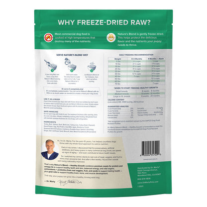 Dr. Marty Nature's Blend Premium Freeze-Dried Healthy Growth Puppy Food