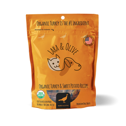 Organic Turkey & Sweet Potato Recipe | Premium Dog Treats