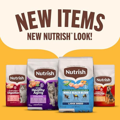 Nutrish Salmon Dry Dog Food, 26 Pound Bag