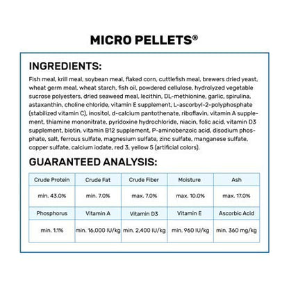 Hikari Tropical Semi-Floating Micro Pellets Fish Food, 0.77 Oz (22g)