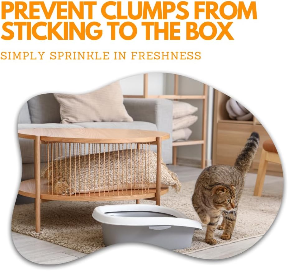 Arm & Hammer Cat Litter Deodorizer with Baking Soda 20.00 oz - Pack of 2 (40 oz in total) Litter Box Deodorizer Bundled with LarasBundle Catnip Mice and Spring Toy