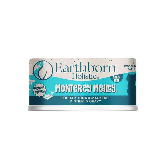 Earthborn Holistic Monterey Medley Grain-Free Moist Cat Food 5.5 oz Can