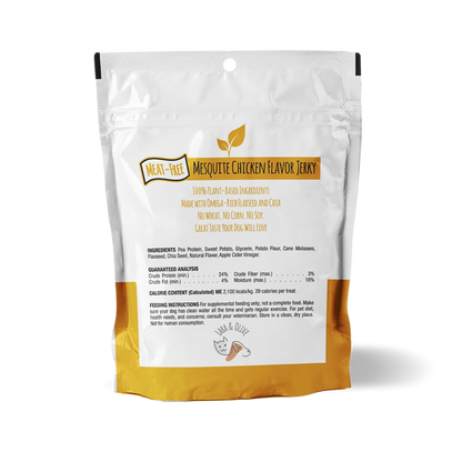 Mesquite Chicken Flavor Jerky | Premium Dog Treat