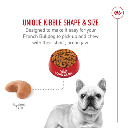 Royal Canin Breed Health Nutrition French Bulldog Adult: Dry Dog Food, 17 lb bag