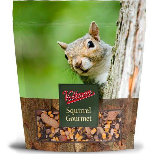 Volkman Seed Small Animal Squirrel Gourmet Mix Healthy Formulated Diet Food 4lbs