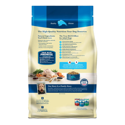 Blue Buffalo Life Protection Formula Natural Adult Dry Dog Food, Chicken and Brown Rice 30-lb