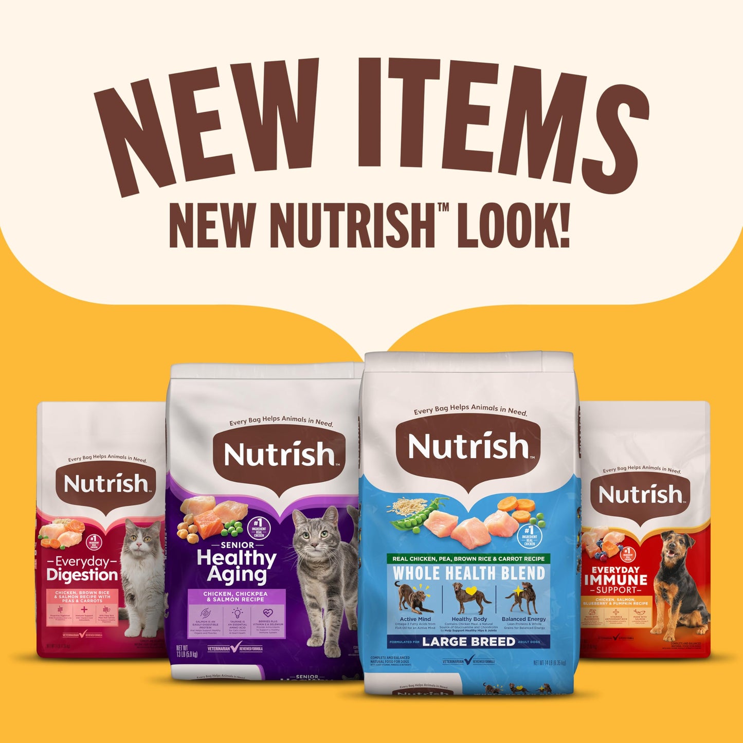Nutrish Real Salmon, Veggies & Brown Rice Recipe Whole Health Blend Dry Dog Food, 13 lb. Bag, Packaging May Vary (Rachael Ray)