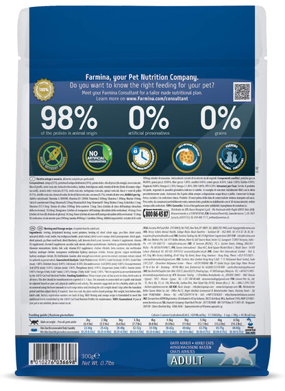 Farmina Natural And Delicious Wild Herring Grain-Free Formula Dry Cat Food (Packaging May Vary)