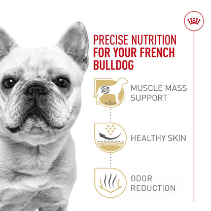 Royal Canin Breed Health Nutrition French Bulldog Adult: Dry Dog Food, 17 lb bag