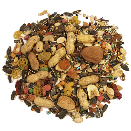 F.M. Brown's Tropical Carnival Gourmet Large Hookbill Food for Parrots, Cockatoos and Macaws Over 13", 5-lb Bag - Vitamin-Nutrient Fortified Daily Diet