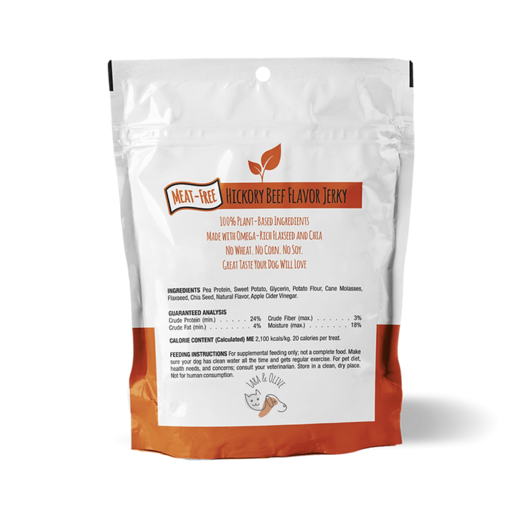 Hickory Beef Flavor Jerky | Premium Dog Treat