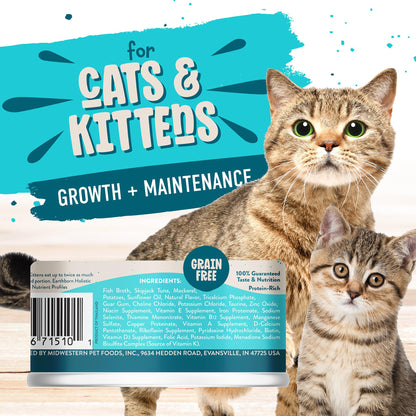 Earthborn Holistic Monterey Medley Grain-Free Moist Cat Food 5.5 oz Can