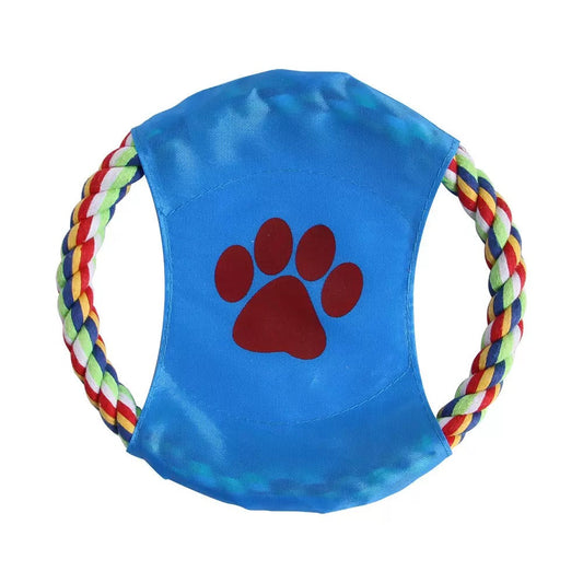 Milou & Lumi Canvas Rope Dog Frisbee (2 Pack)