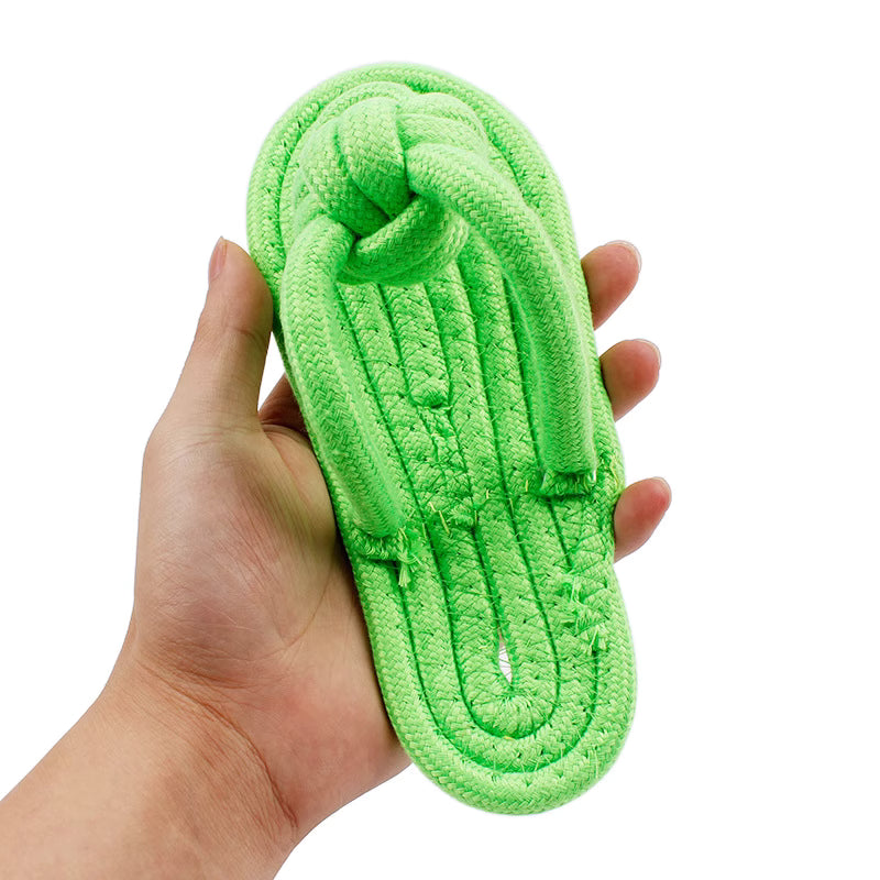 Milou & Lumi Dog Chew Toy Slipper