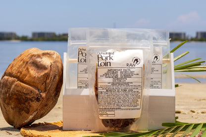Dehydrated Pork Loin | Raw Instincts | USA-Sourced, Small Batch Treat for Cats & Dogs