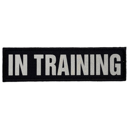 REFLECTIVE HIGH VISIBILITY BLACK Tag Patch
