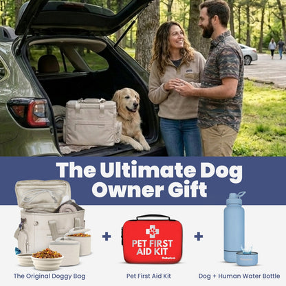 The Original Doggy Bag® Dog Travel Bag for Supplies (Personalize it!)