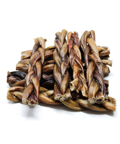 6" Braided Bully Sticks