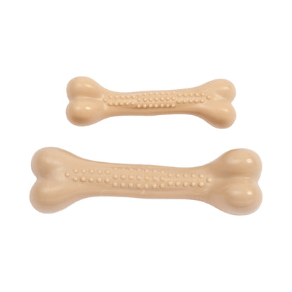 Country Living Nylon Chew Bone Toy for Dogs (Chicken-Flavored), Ideal for Heavy Chewers