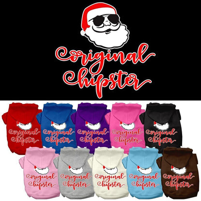 Christmas Pet Hoodie "Original Hipster"